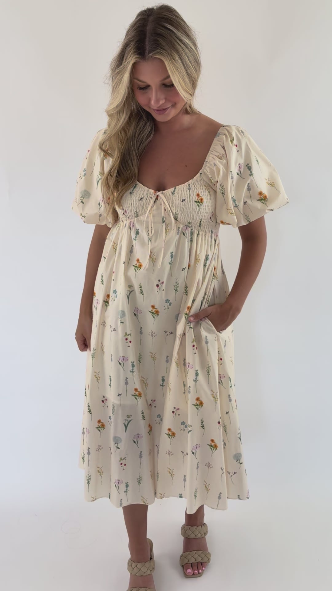Heavenly Energy Midi Dress