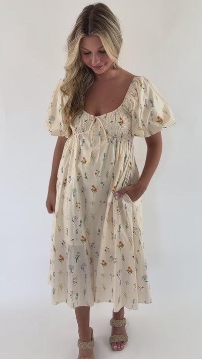 Heavenly Energy Midi Dress