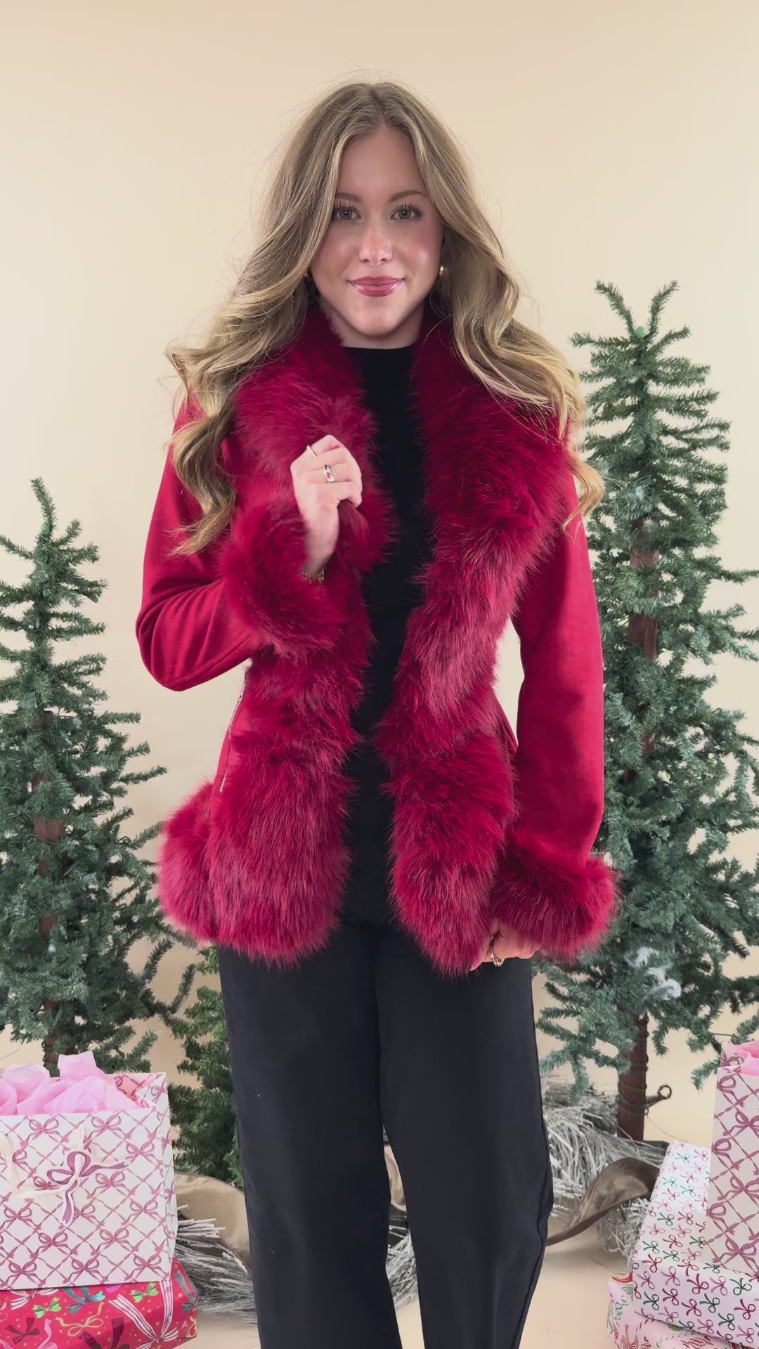 Envious of My Life Suede Coat