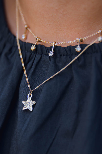 Star Crossed Lovers Layered Necklace