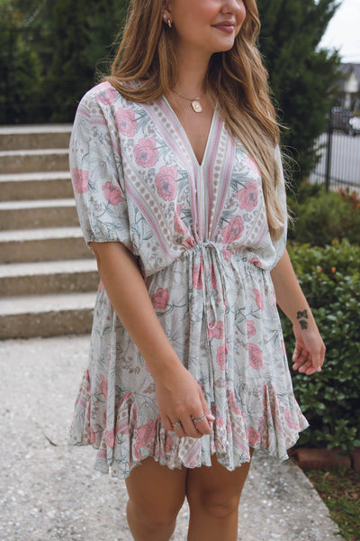 Resort Style Dress- Floral Resort Dress