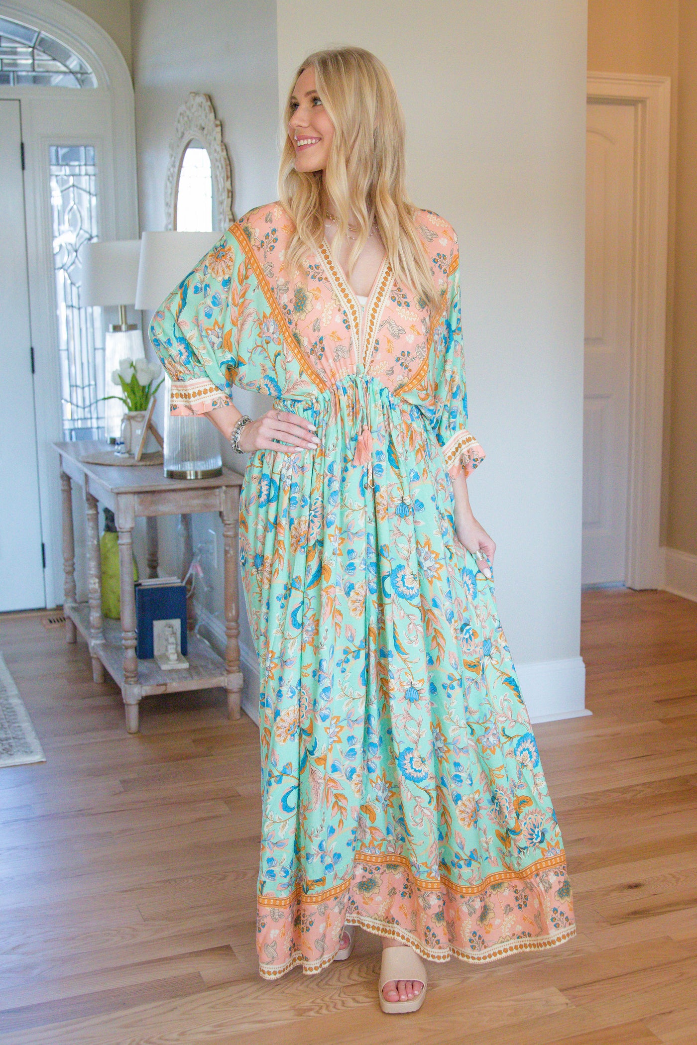 RESTOCK: A Sweet Oasis Maxi Dress