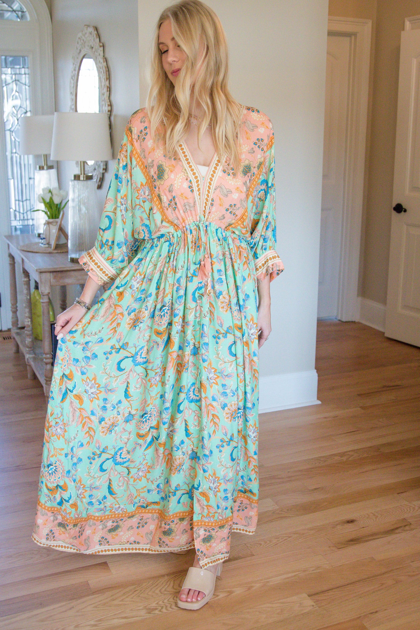 RESTOCK: A Sweet Oasis Maxi Dress