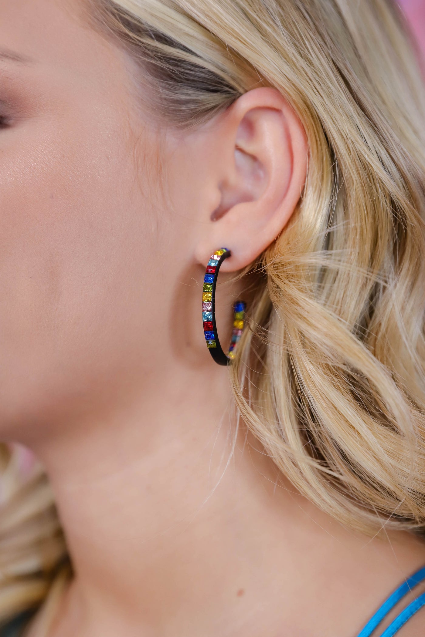 I'm Still Bejeweled Earrings-Rainbow
