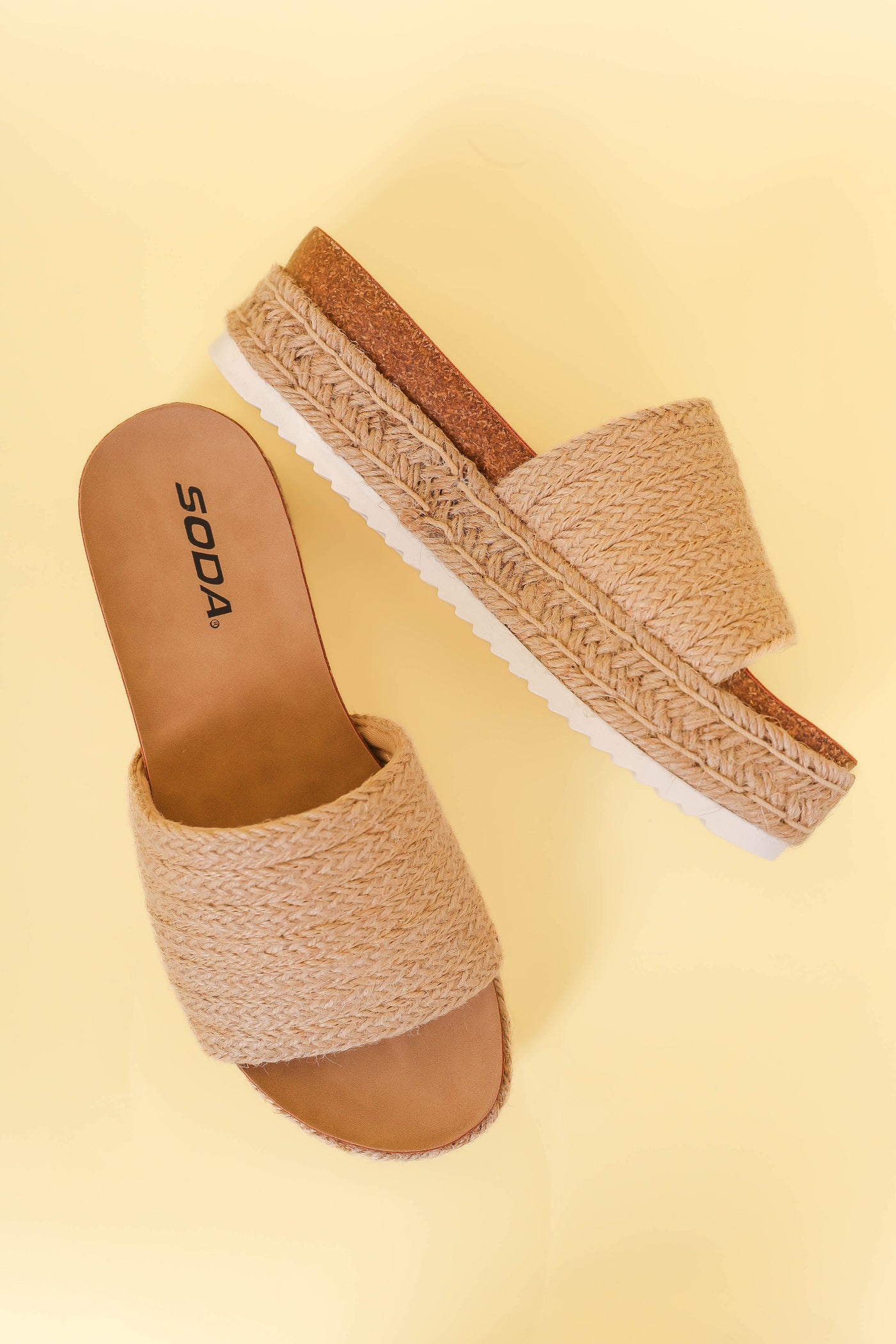 Ladies Sandals Espadrille Sandals Soda Soda Women Wedge Sandals
