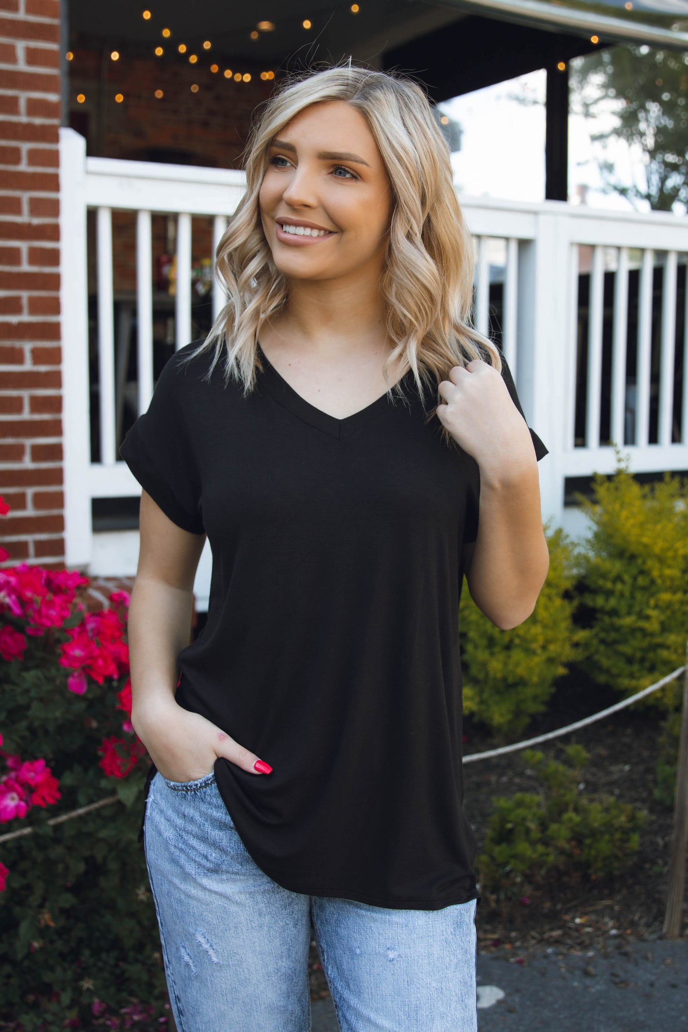 Make A Plan Top-Black