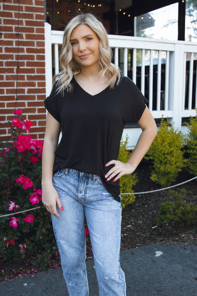 Make A Plan Top-Black