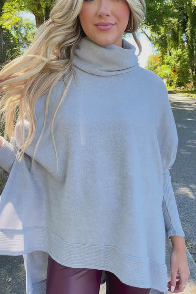 Dare You To Move Sweater-Grey